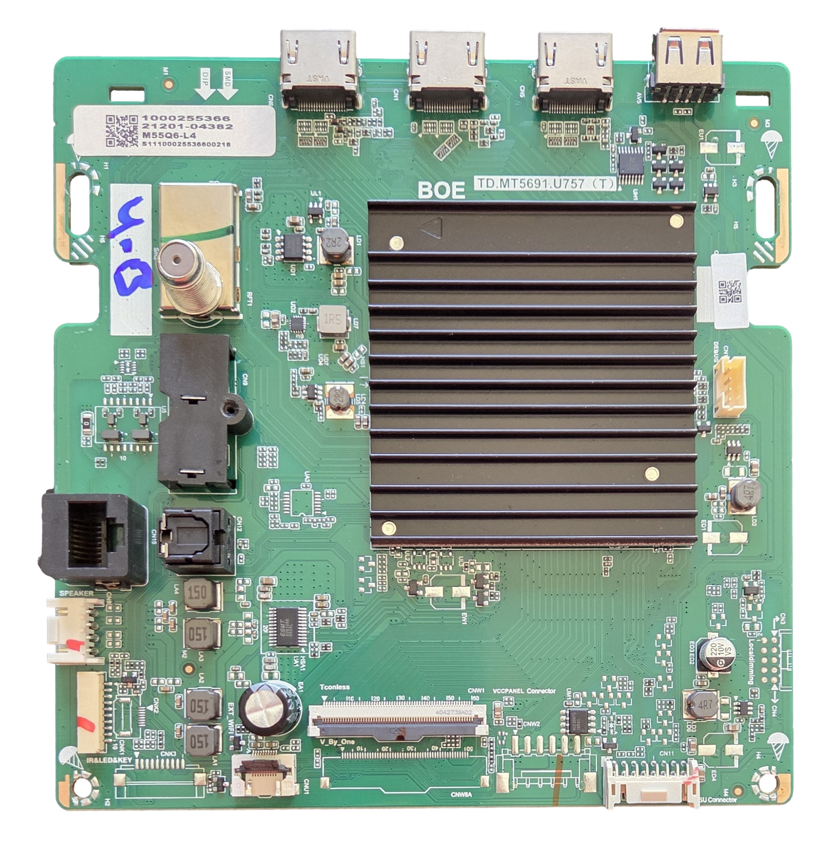 21201-04382 Vizio Main Board, 21201-04382 , TD.MT5691.U757(T) , M55Q6-L4