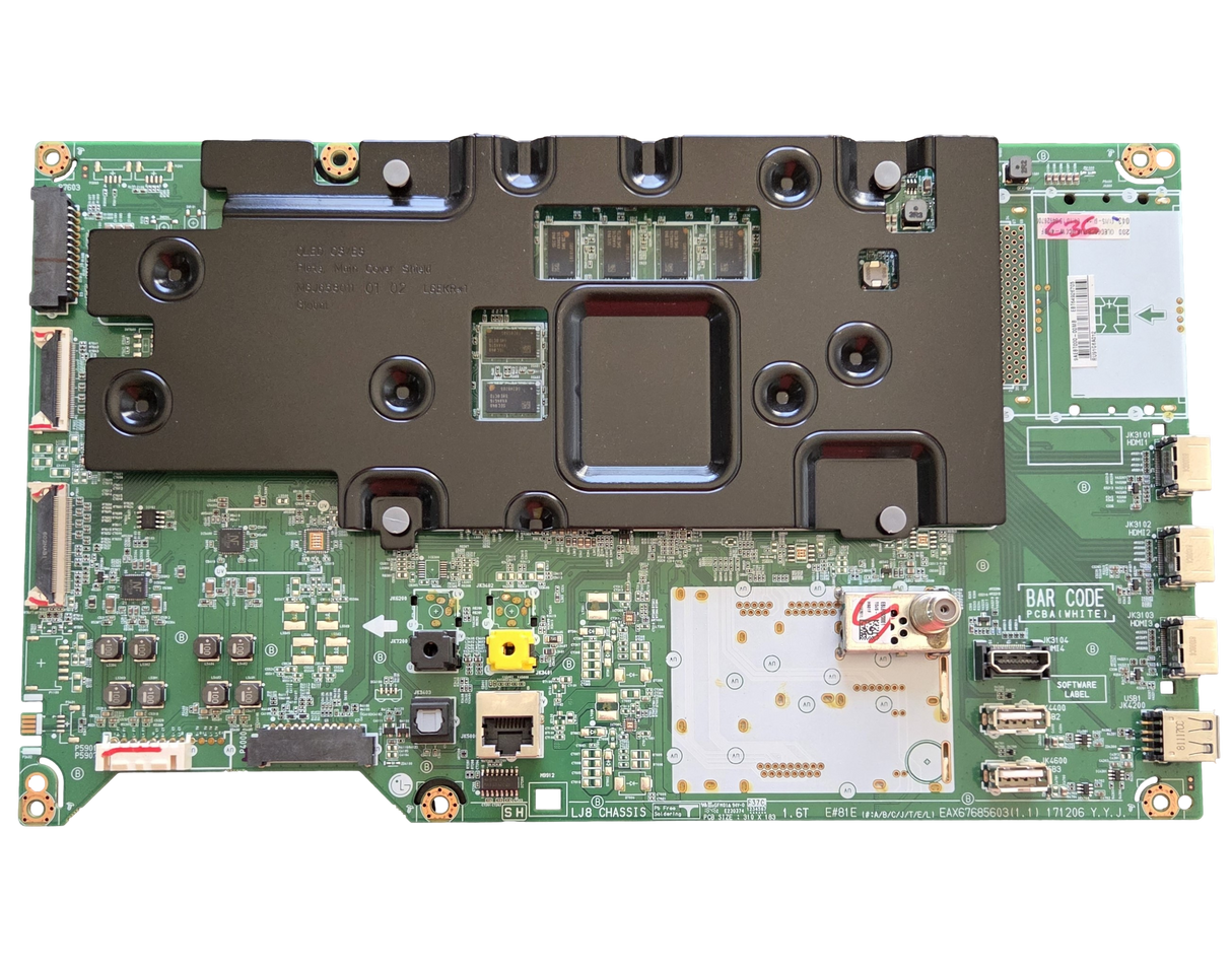 EBT64926705 LG Main Board, EAX67685603(1.1), OLED65C8PUA, OLED65C8AUA