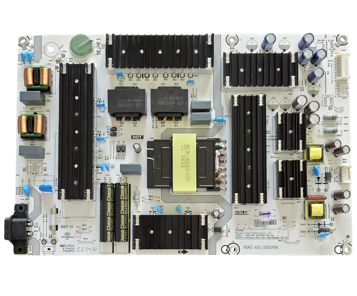 347918 Hisense Power Supply, 347918, RSAG7.820.11820/ROH, 75R6E5