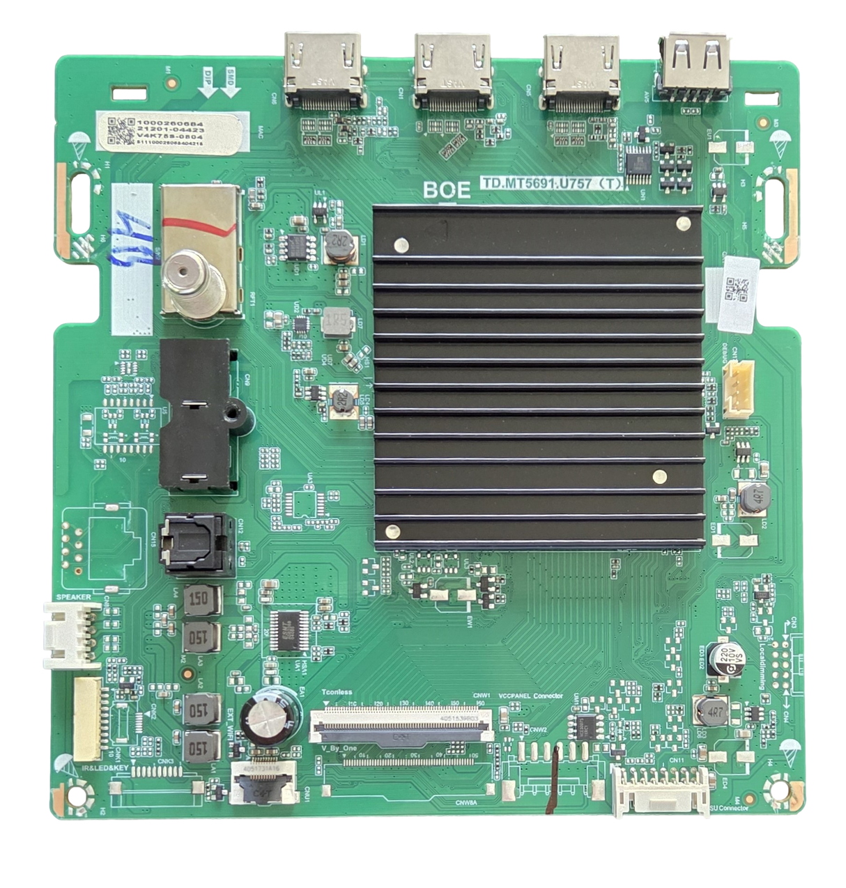 21201-04423 Vizio Main Board, TD.MT5691.U757, V4K75S-0804