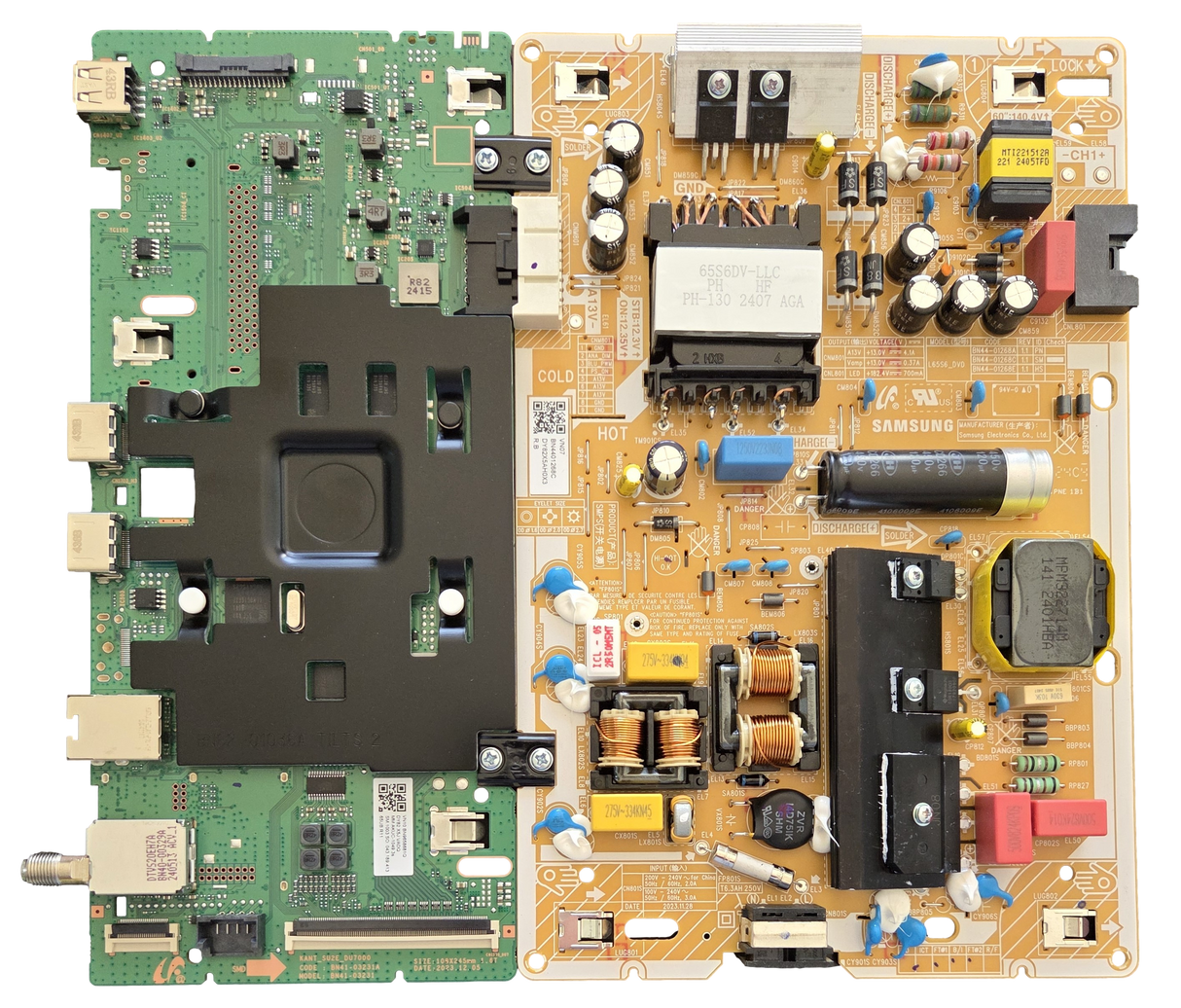 BN96-58681Q-COMBO Samsung Main Board/Power Supply, BN44-01268C, UN65DU6900FXZA