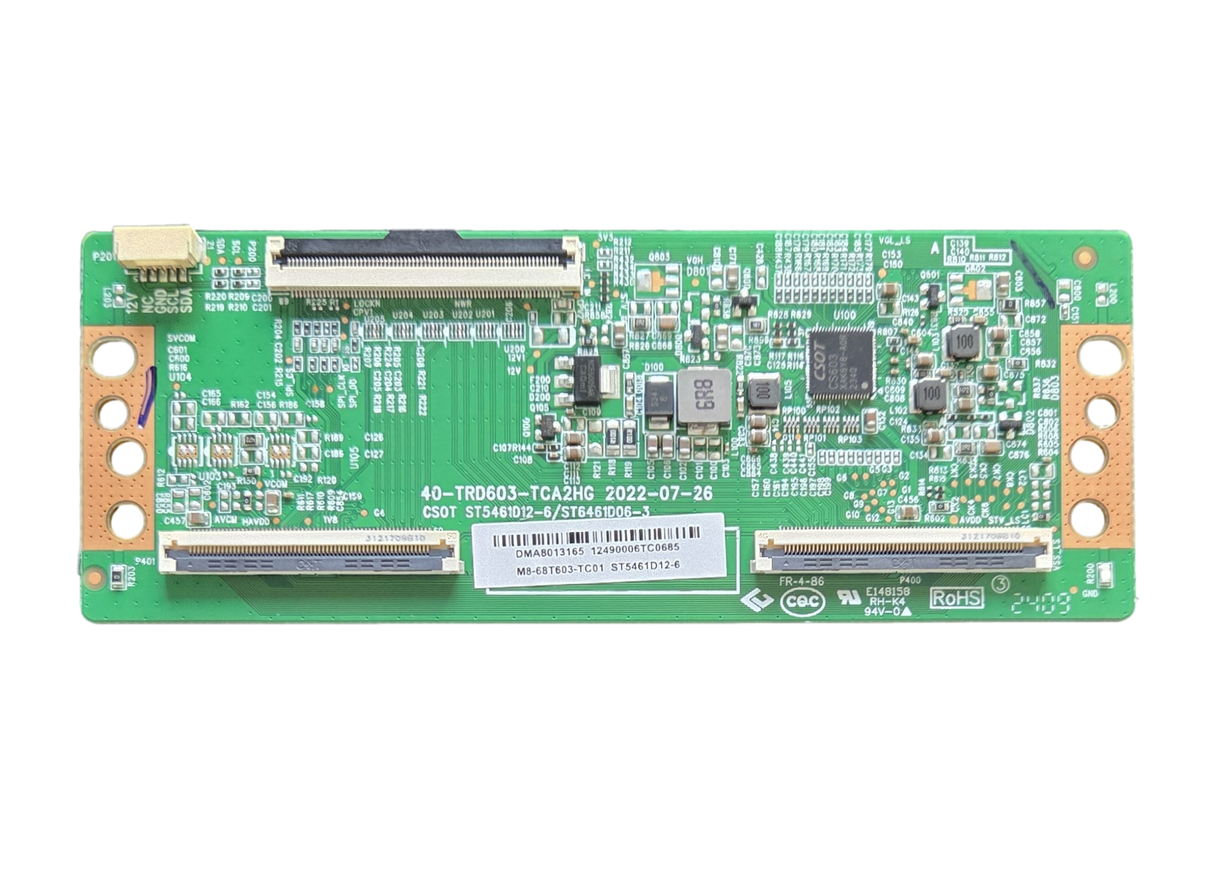 M8-68T603-TC01 Philips T-Con, 40-TRD603-TCA2HG, ST5461D12-6, 55PUL7973
