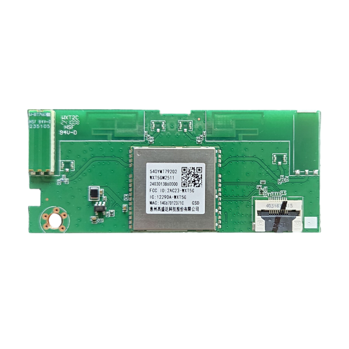 540YMT79202 Vizio Wi-Fi Module, WXT5GM2511, V4K65M-0810 – TV Parts
