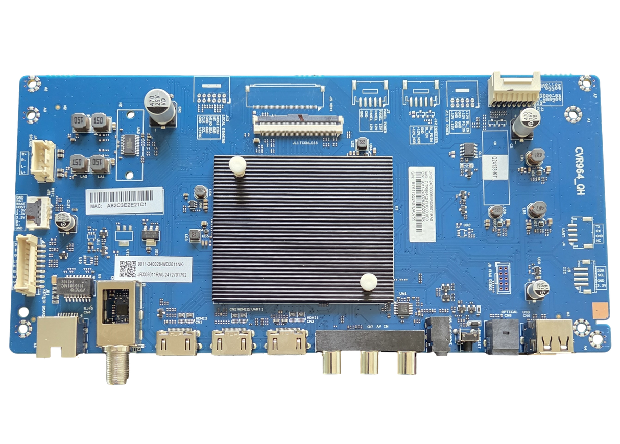9011-240028-WD2011NK Onn Main Board, 9011-240028-WD2011NK, CVR964_QH, 100012587
