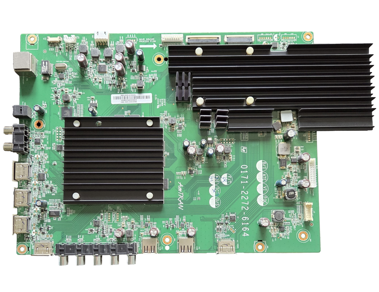 3665-0432-0395 Vizio Main Board, 3665-0432-0150(4B), 3665-0432-0150(A), 0171-2272-6164, 366504320150, M65-D0