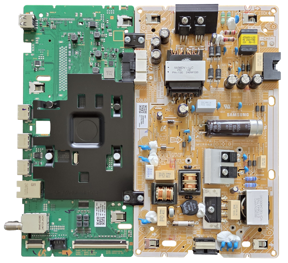 BN96-58722Z-Combo Samsung Main/Power Board, BN44-01267, UN55DU7200FXZA