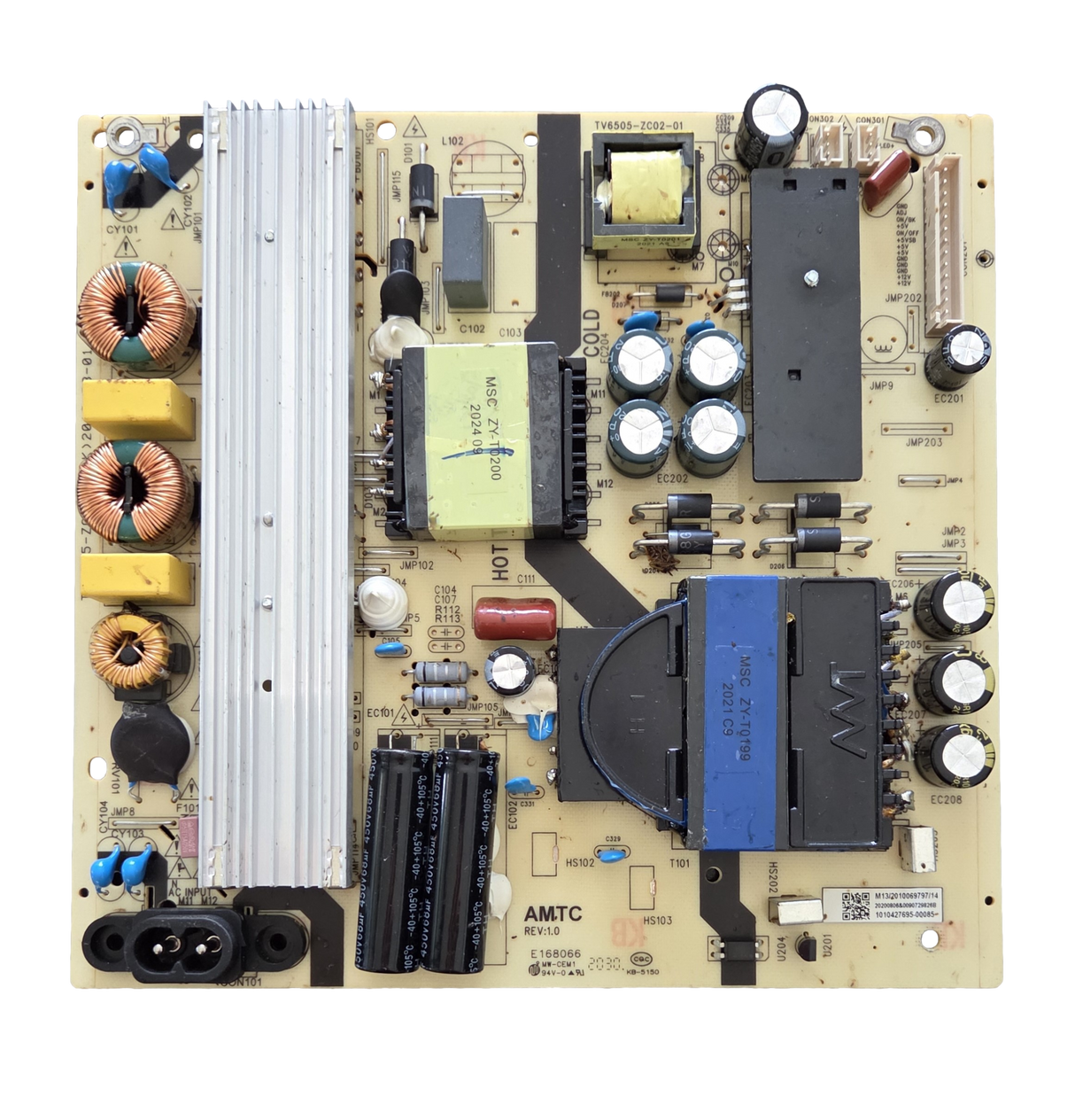 514C6505M13 Power Supply, TV6505-ZC02-01, 55U55A