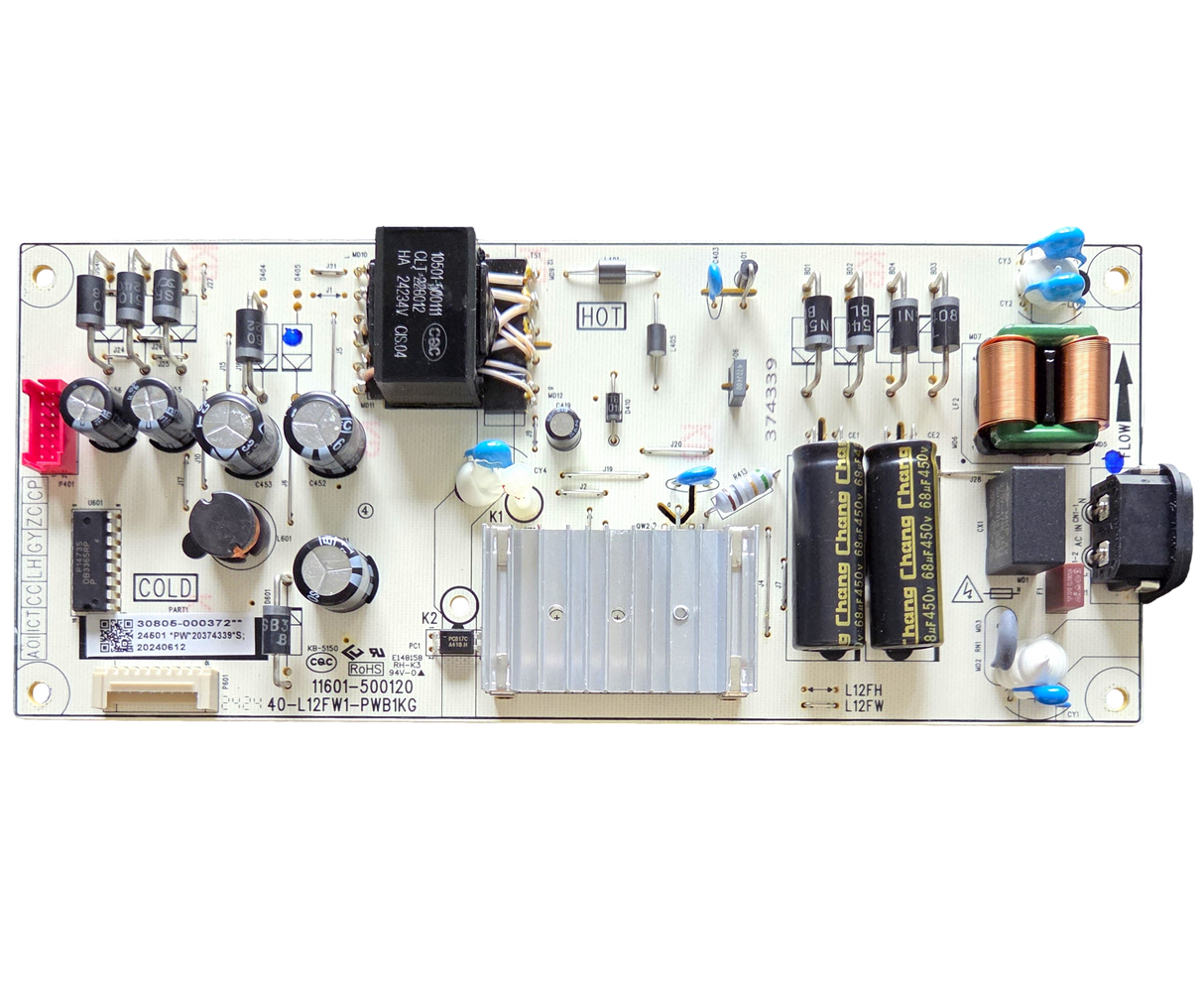 30805-000372 TCL Power Supply, 40-L12FW1-PWB1KG, 11601-500120, 50S451, 50S455