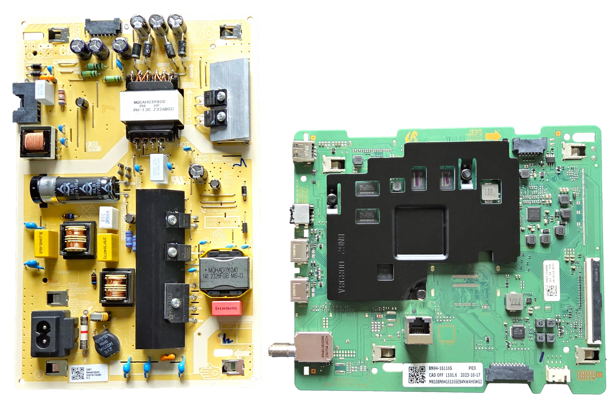 UN55TU690TFXZA Samsung TV Repair Parts Kit, BN94-16116S Main Board, BN44-01054H Power Supply, UN55TU690TFXZA X225, UN55TU690TFXZA