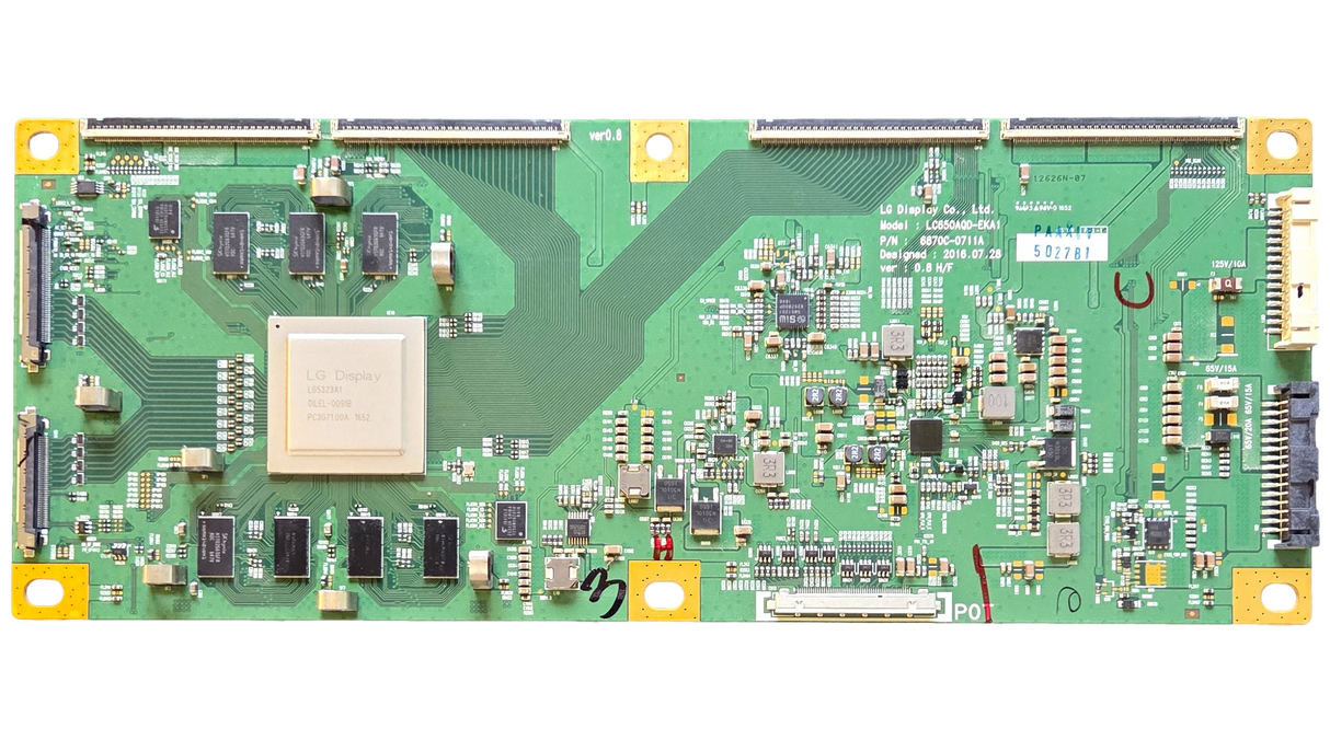 6871L-5027B LG T-Con, 6870C-0711A, OLED65B7P-U.BUSYLJR, OLED65B7P-U