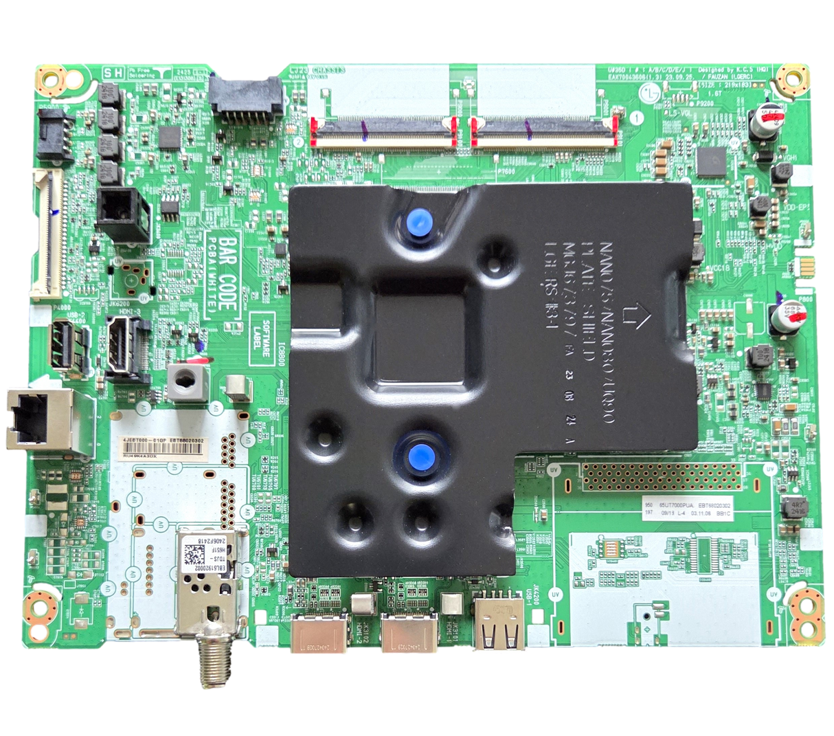 EBT68020302 LG Main Board, EAX70043606 (1.3) , 65UT7000PUA, 65UT7000PUA.BUSDLKR