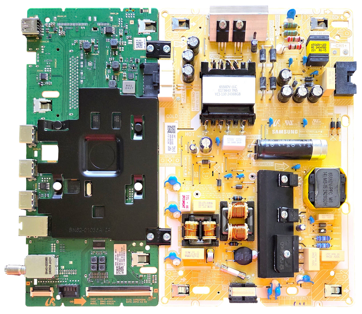 BN96-58677R-Combo Samsung Main Board/Power Supply, BN96-58677R, BN44-01268E, UN60DU7200FXZA