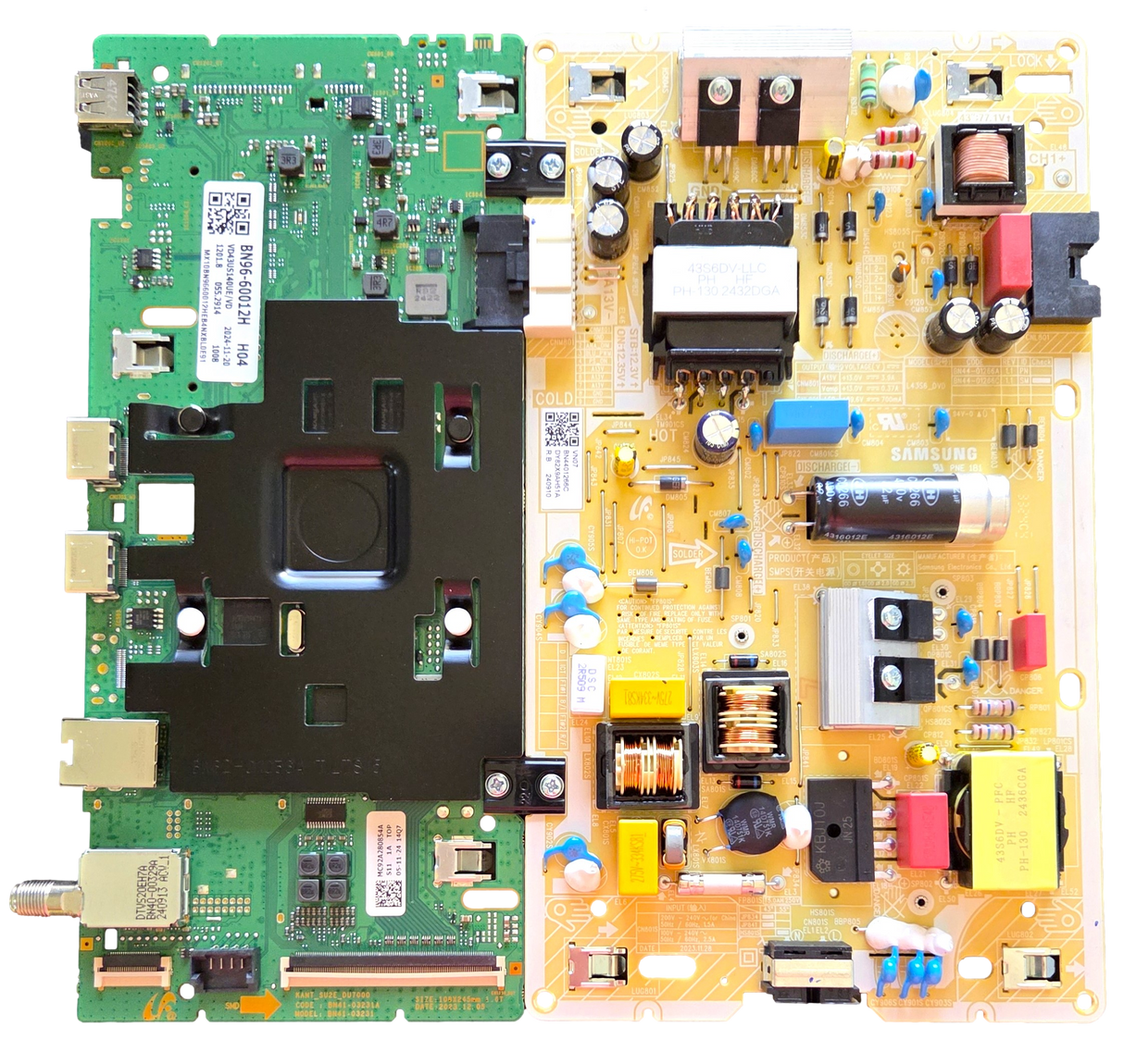 BN96-60012H-Combo Samsung Main Board/Power Supply, BN44-01266C, UN43DU6900FXZA