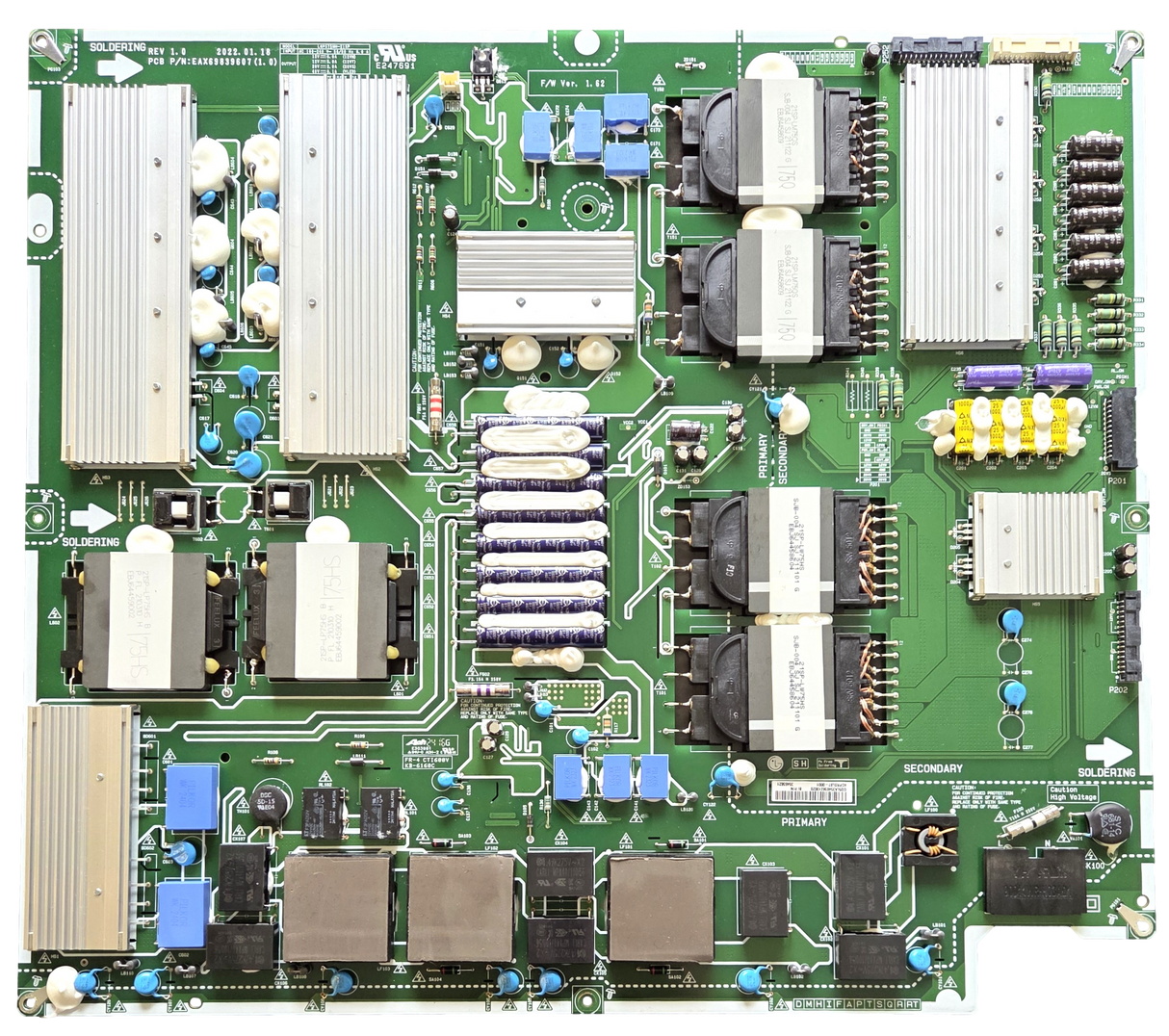 EBR35465621 LG Power Supply, EAX69839607(1.0), LGPS75MH-21SP, 75QNED99TUA