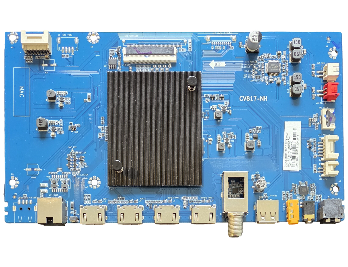 02-1MTR17AMA-J01T Philips Main Board, CV817-NH, 43PFL5756/F7A