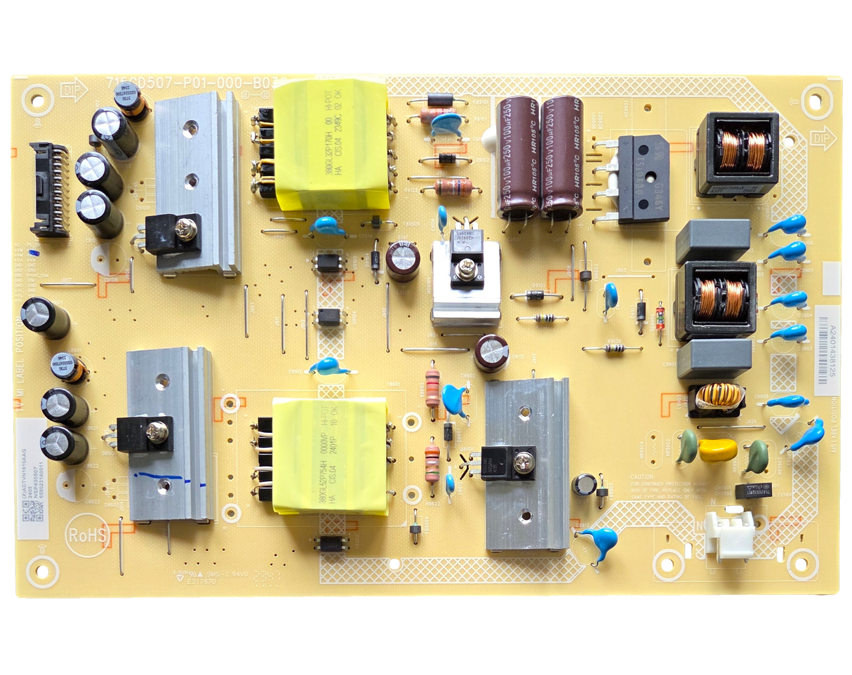 ADTVN1810AAG Vizio Power Supply, 715GD507-P01-000-B03S, V4K43M-0801