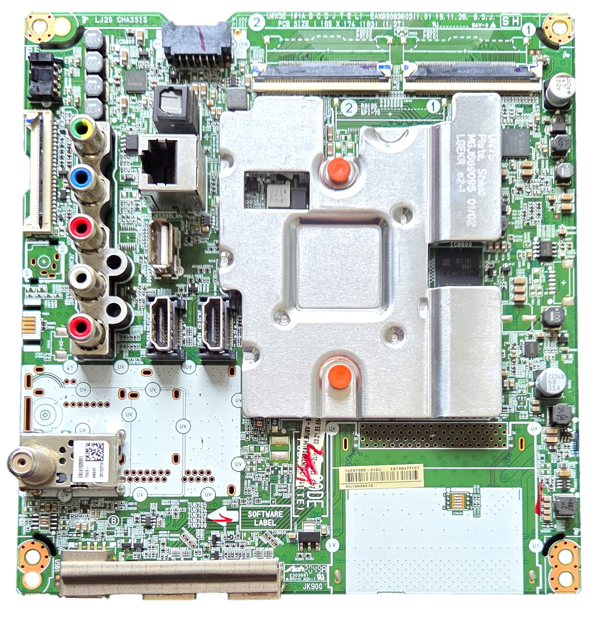 EBT66477107 LG Main Board, EAX69083603(1.0), 75UN7370AUH