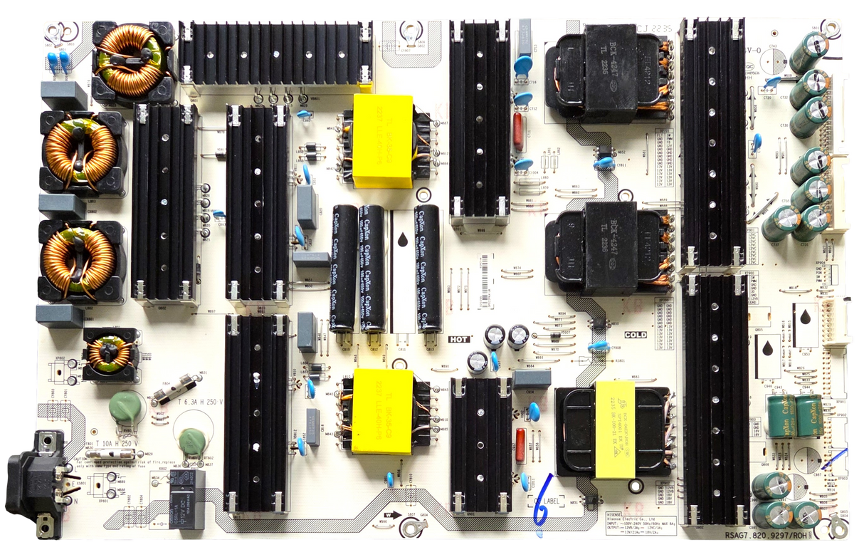 320255 Hisense Power Supply, 9297-H, RSAG7.820.9297/ROH, 75U8H