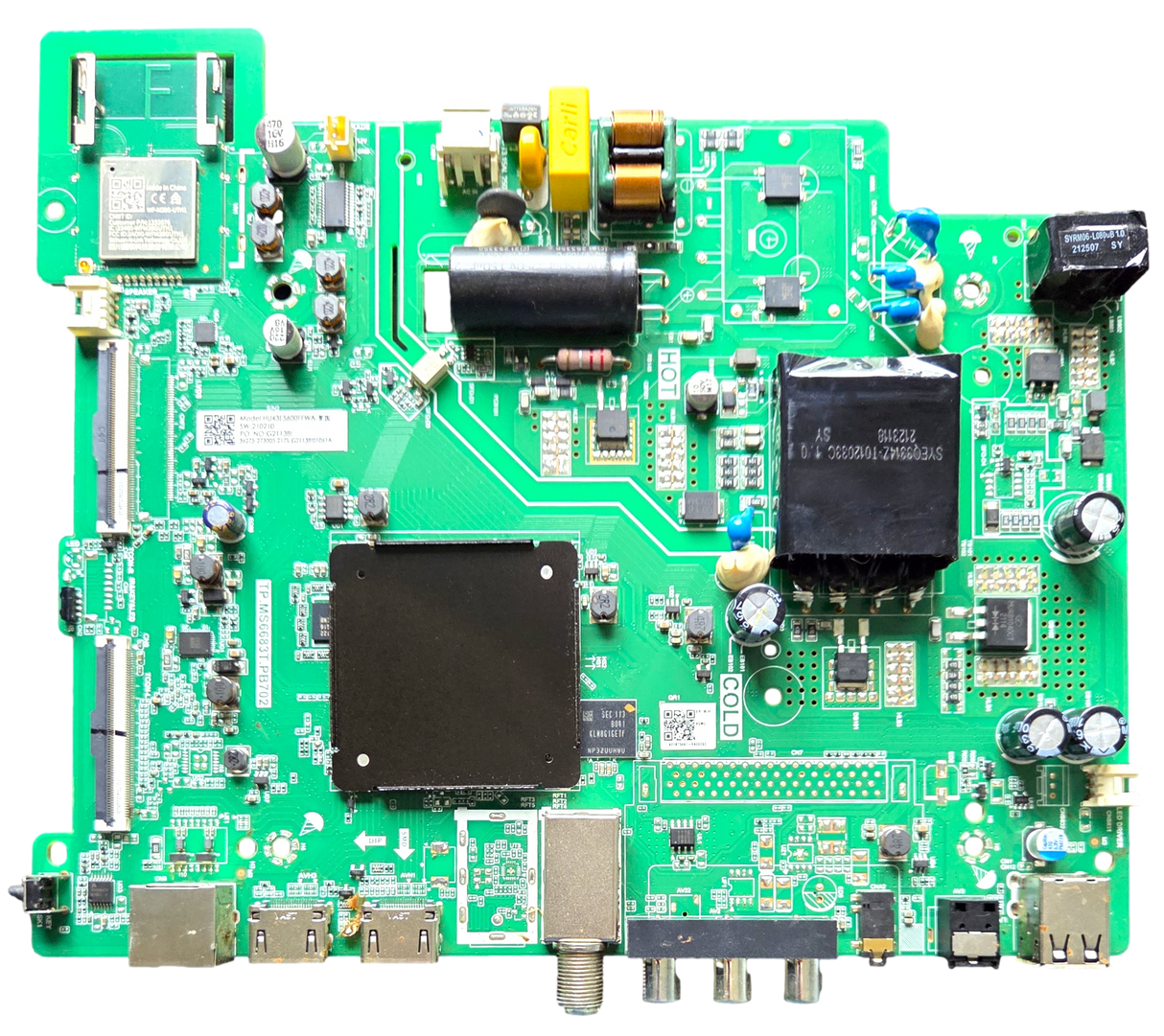 273922 Hisense Main Board / Power Supply , 273005 , 210210 , TP.MS6683T.PB702 , 43H5500G