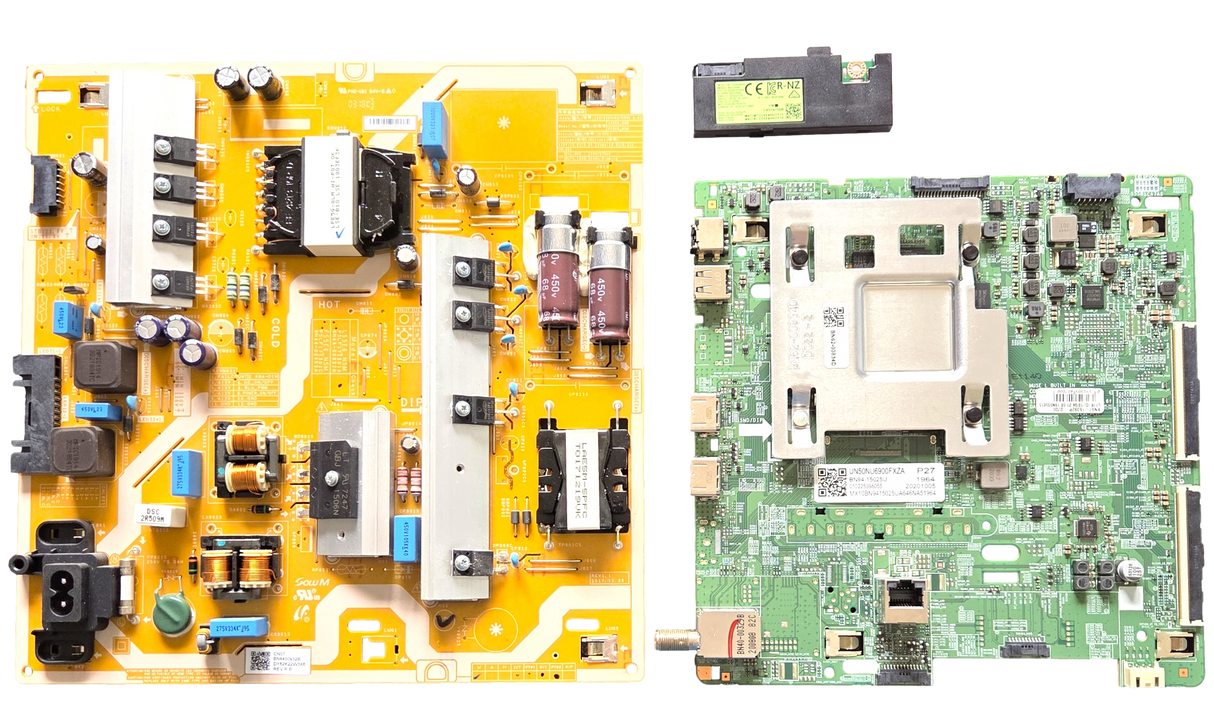UN50NU6900BXZA Samsung TV Repair Parts Kit, BN94-15025U Main Board, BN44-00932B Power Supply, BN59-01314A Wifi, UN50NU6900BXZA, UN50NU6900FXZA