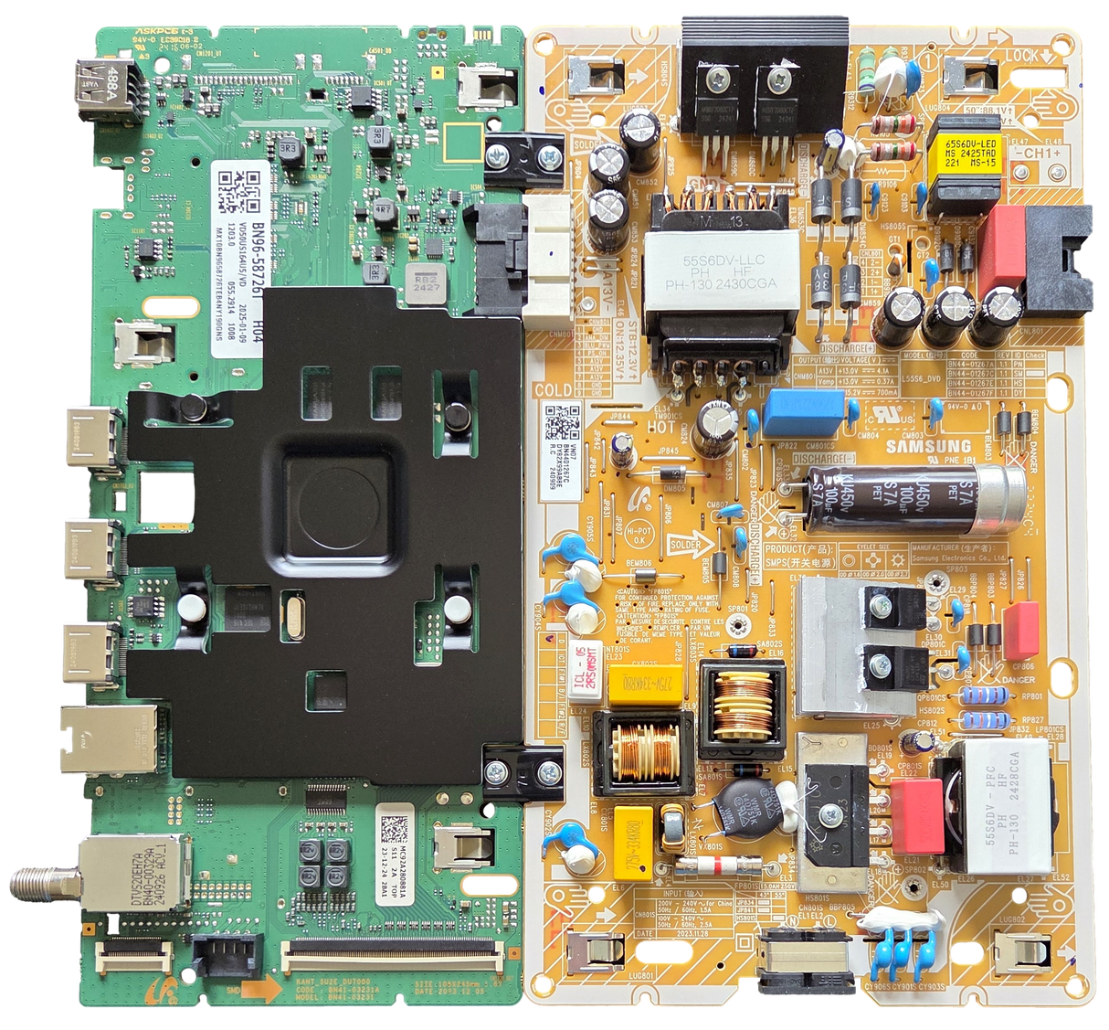 BN96-58726T-Combo Samsung Main Board/Power Supply, BN96-58726T, BN44-01267C, UN50DU7200FXZA