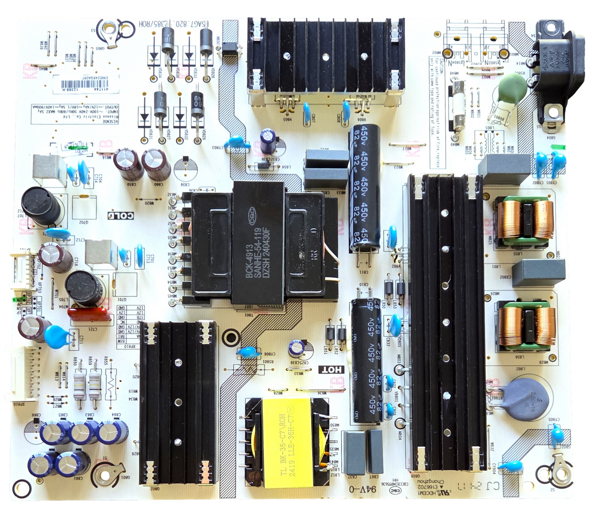411744 Hisense Power Supply, RSAG7.820.12385/ROH, 65QD7N
