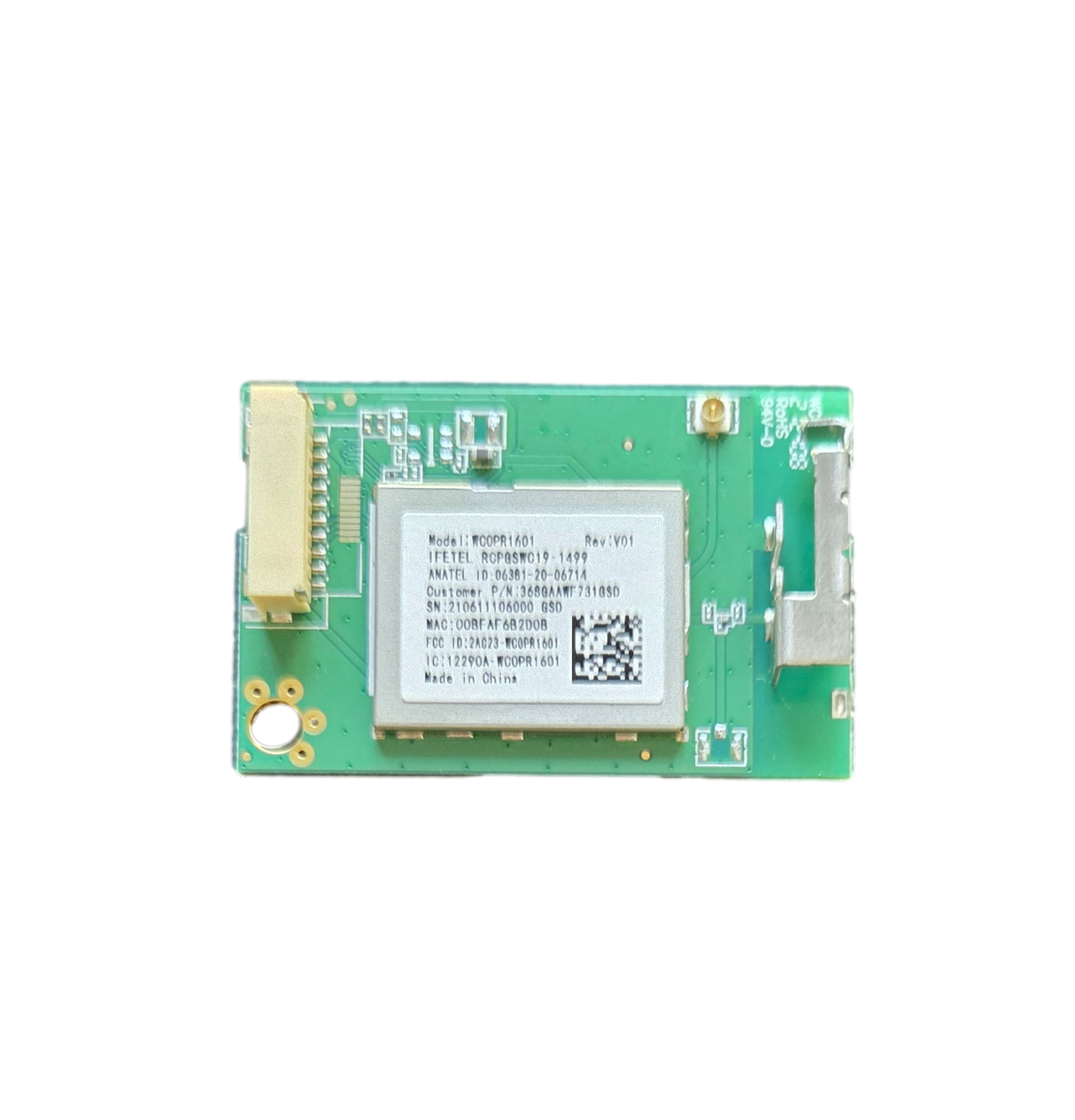 368GAAWF731GSD Onn Wi-Fi Module, WC0PR1601, 100058007