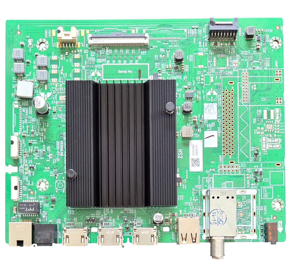 2130128U Skyworth Main Board, 5800-A9K56G-0P10, 65UC7500