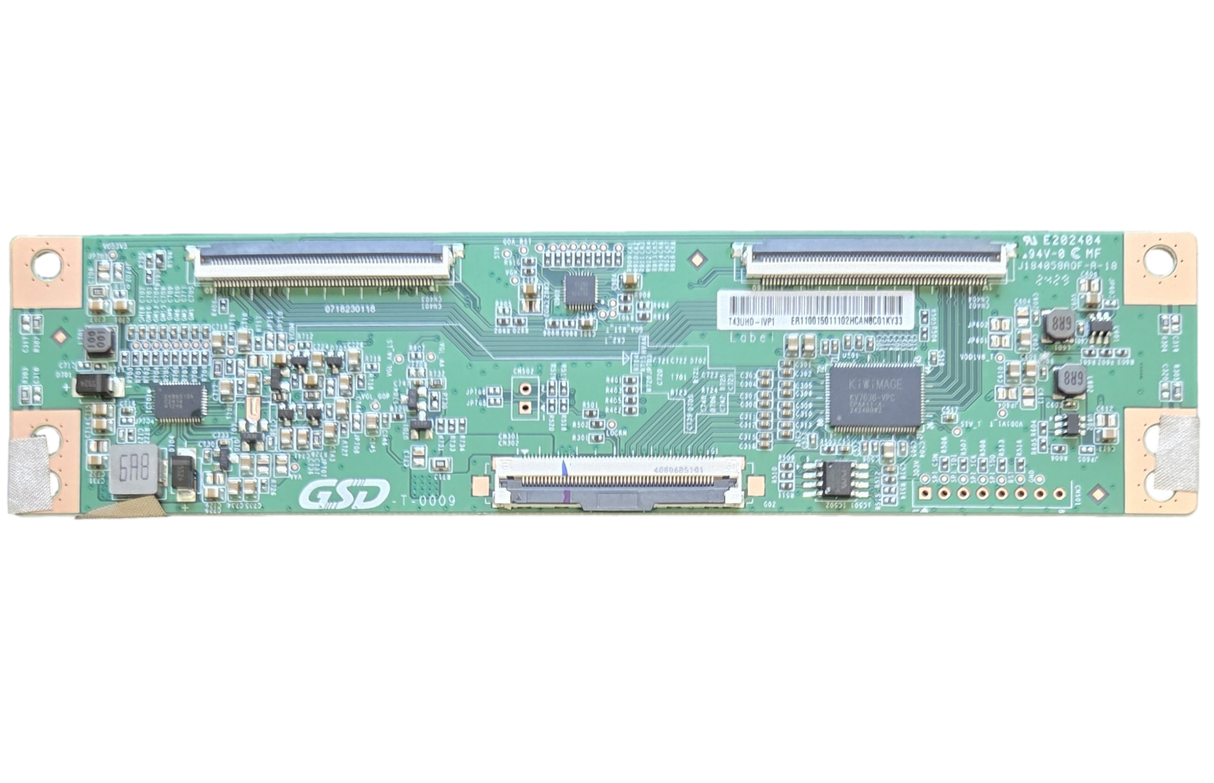 T43UHD-IVP1 Onn T-Con Board, GSD-T-0009, 100012584