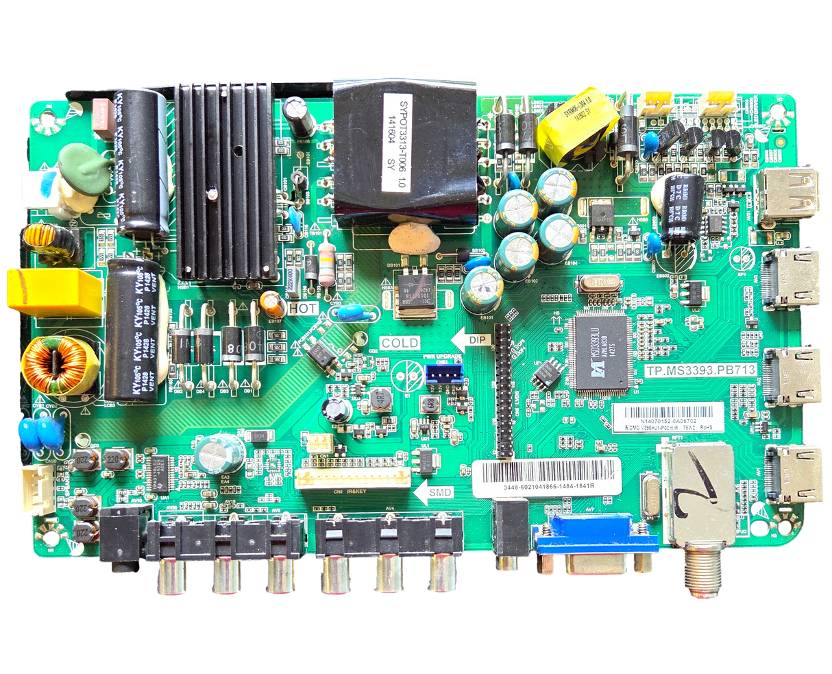 6021041866 Haier Main Board, TP.MS3393.PB713, N14080252H, N14080251, 6021041866, 40D2500, 40D2500B, 40D3505 40D3505A