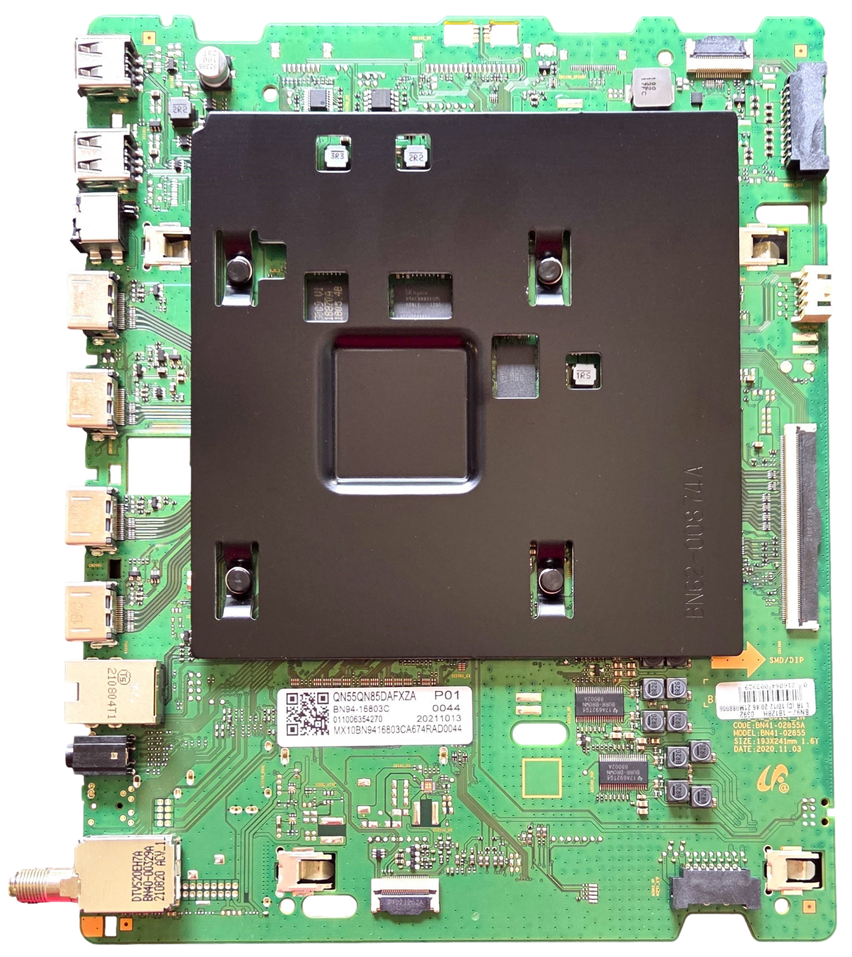 BN94-16803C Samsung Main Board, BN41-02855A, BN97-18128H, QN55QN85DAFXZA