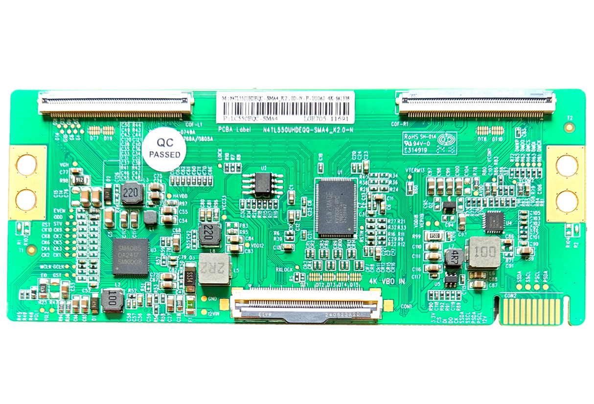 N4TL550UHDEQC ONN T-Con, N4TL550UHDEQC-SMA4, 100012586