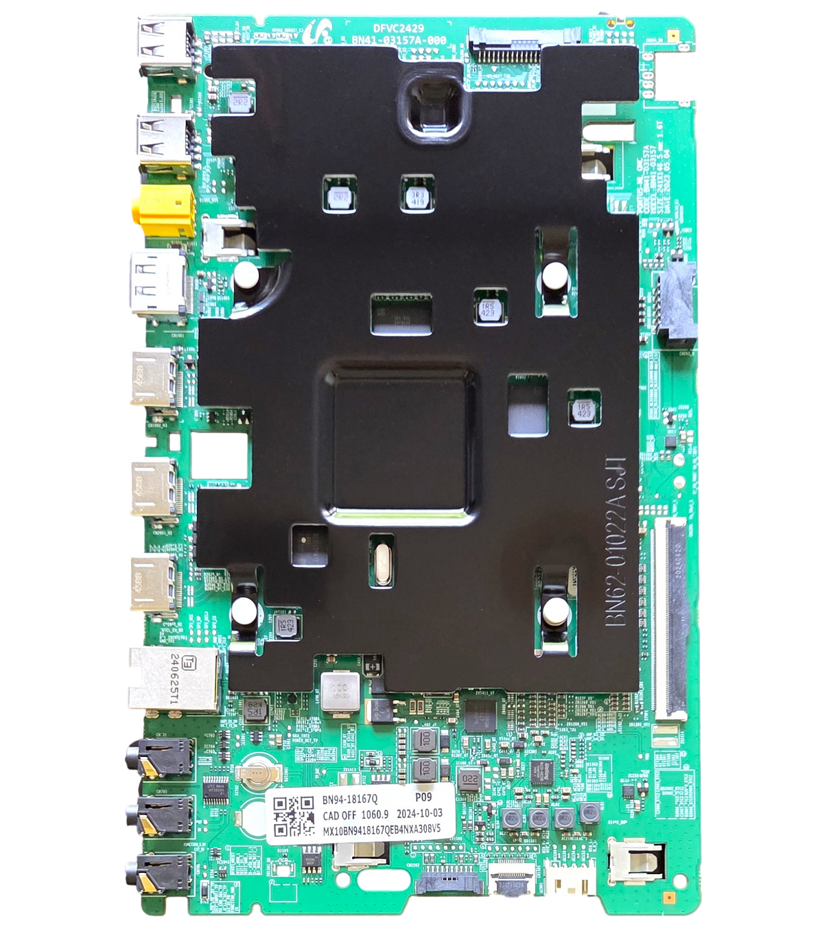 BN94-18167Q Samsung Main Board, BN41-03157A, BN97-20755H, LH50QMCEBGCXGO