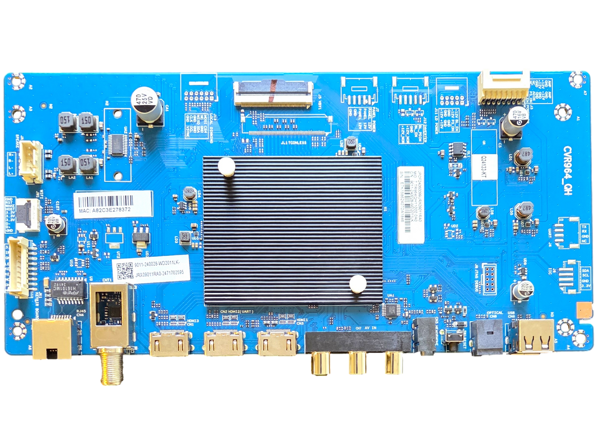 9011-240028-WD2011LK Onn Main Board, CVR964_QH, Q24133-KT