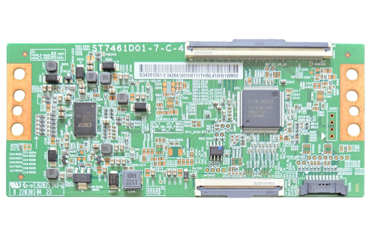 ST7461D01-7-C-4 ViewSonic T-Con, SG4251D01-3, CDE4312
