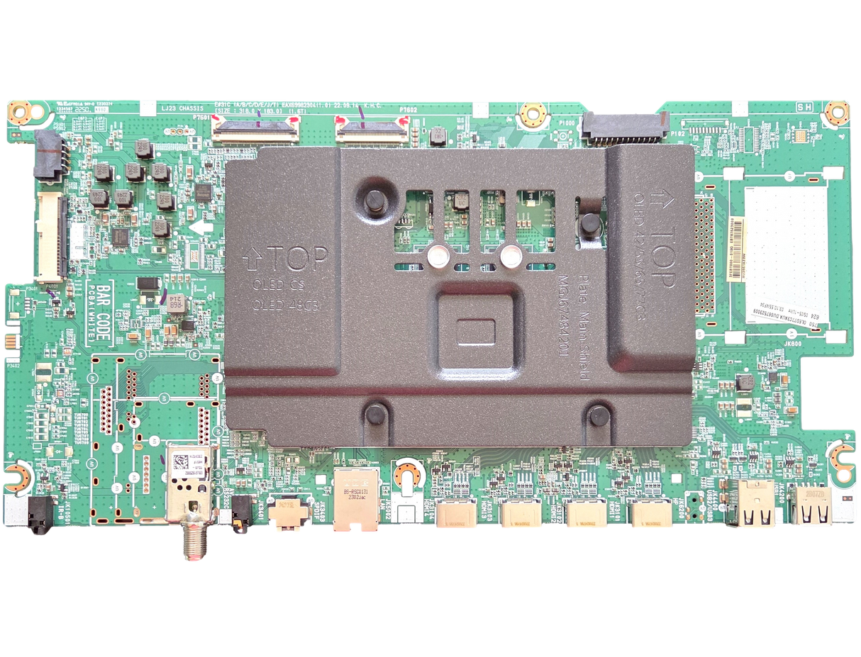 EBT67523009 LG Main Board, EBT67523009, EAX69982304(1.0), OLED77C3AUA, OLED77C3AUA.DUSQLJR
