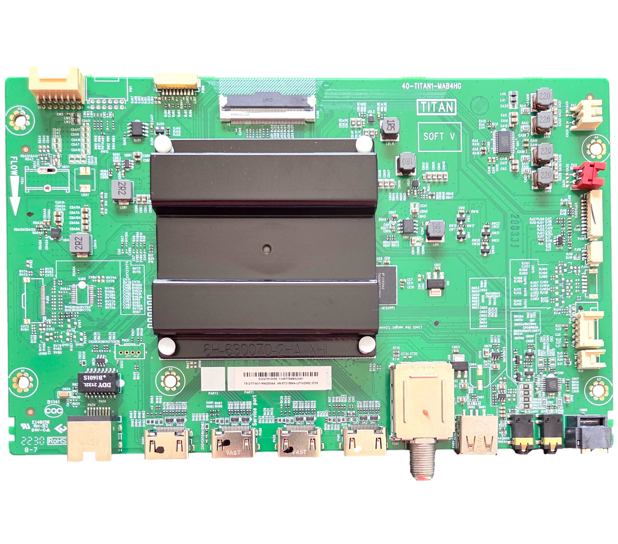 T8-2TITA01-MA200AA Amazon Fire Main Board, T8-2TITA01-MA200AA, V8-ST31BNA-LF1V2982.3730, K24NE5