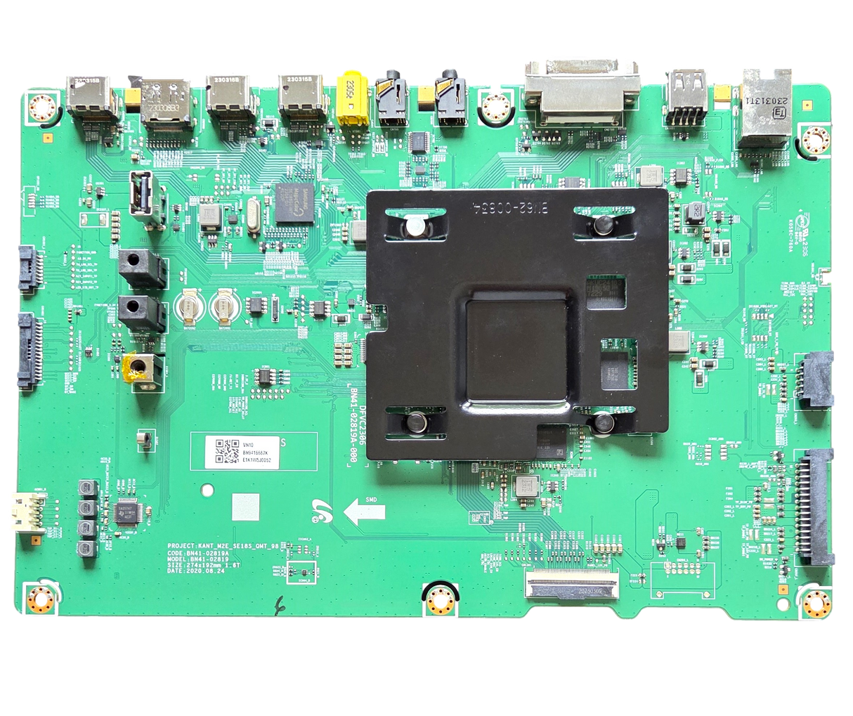 BN94-16687K Samsung Main Board, KANT_M2E_SE185S_QMT_98 , BN41-02819A , BN97-1800B , VN10 , LH98QMTBPGCXZA
