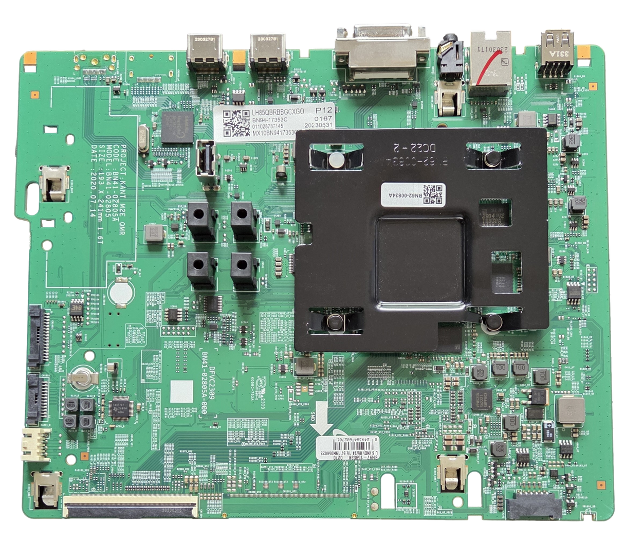 BN94-17353C Samsung Main Board, 20230531 , BN97-1593K , BN41-02805A , LH85QBRBBGCXGO