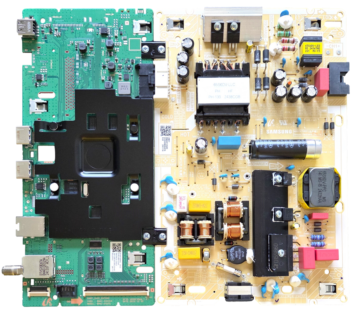 BN96-59954C-COMBO Samsung Main Board/Power Supply, BN44-01268C, BN41-03231A, UN65DU6900FXZA, UN65DU6900FXZC