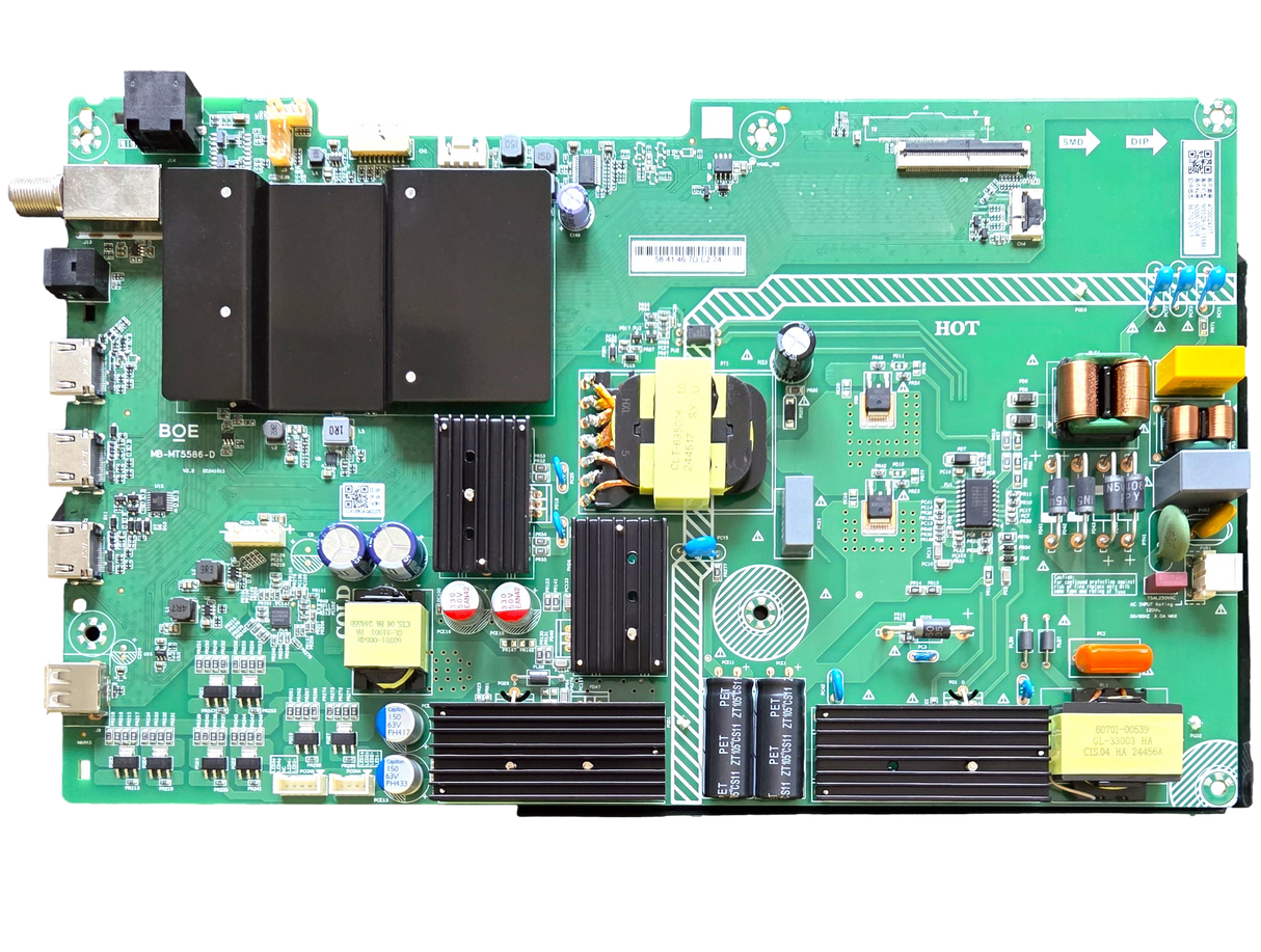60000-00058 Vizio Main Board, MB-MT5586-D, M55Q6-L4