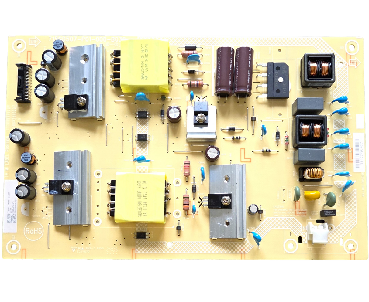 ADTVN1810ABR Vizio Power Supply, 715GD507-P01-000-B03S, V4K55M-0801