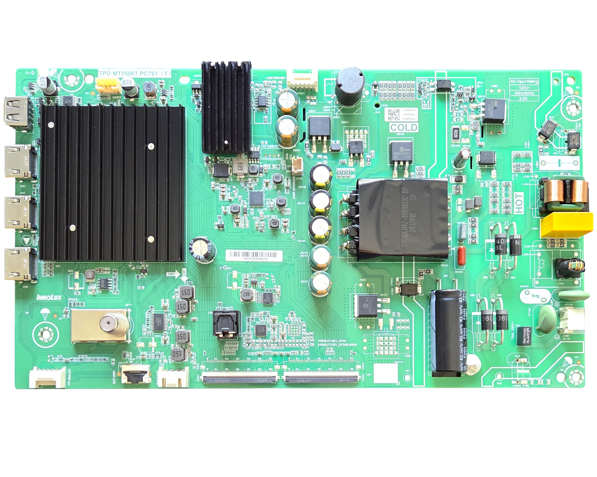 6M03A000GS00J Vizio Main Board, TPD.MT5586T.PC761 (T), M000AR00R, V4K50C-0809