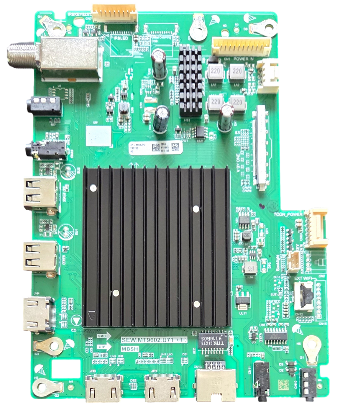 240702 Sharp Main Board, SEW.MT9602.U71, 4P-B86EJ2U