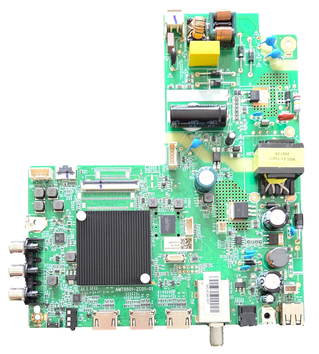 M24046-MT Onn Main Board, AMT9501-ZC01-01, M14, 100058007