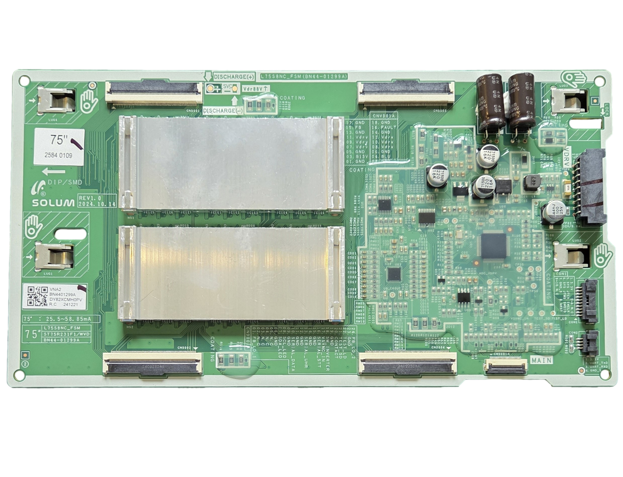 BN44-01299A Samsung Led Driver, L75S8NC_FSM, QN75QN80FAFXZA