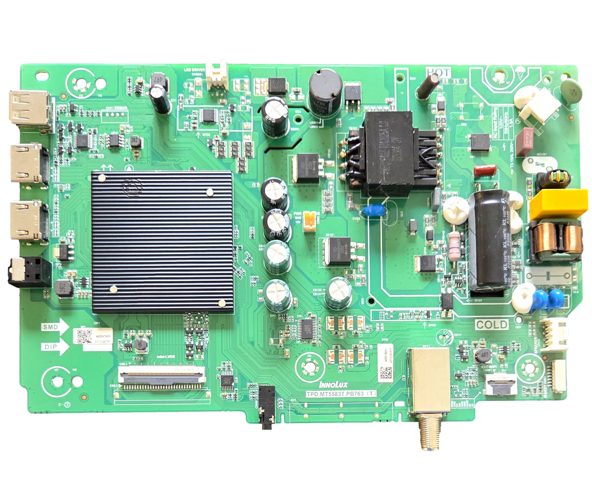 6M03A000CB00J, Vizio Main Board, TPD.MT5583T.PB763, D40FM-K09
