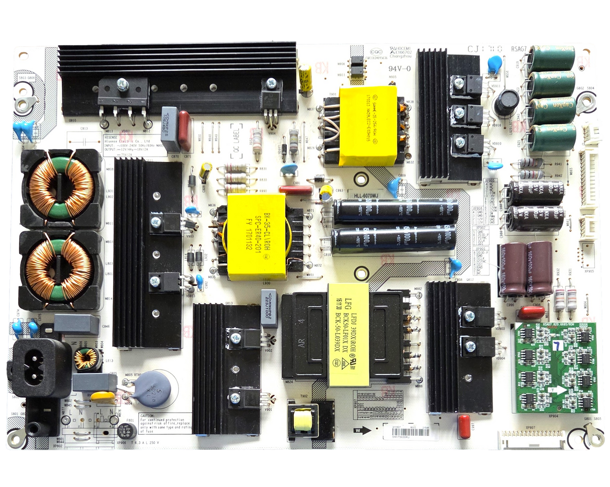 211537-POWER Hisense Power Supply, RSAG7.820.6675/ROH, 65H9DPLUS