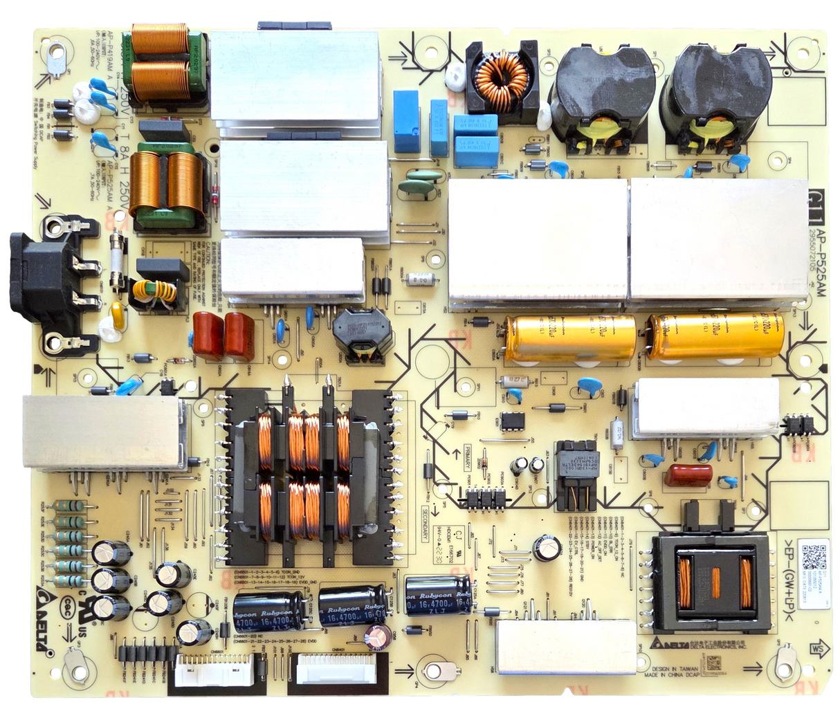 1-010-550-12 Sony Power Supply, 101055012, AP-P525AM, G11, XR-65A80J
