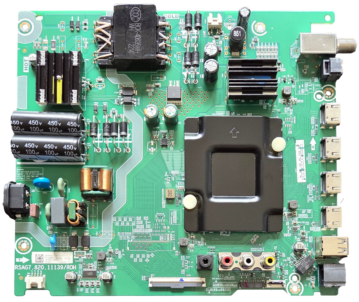 289759 Hisense Main Board/Power Supply, 798732, RSAG7.820.11139/ROH, 50A6G8